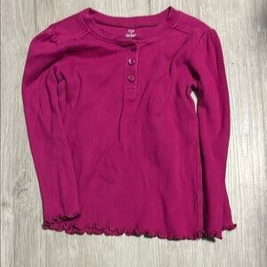 4/$30 Old Navy Girls' Pink Long Sleeve Top 3T